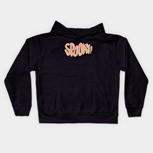 Spooky Pink Bubble Gum Kids Hoodie